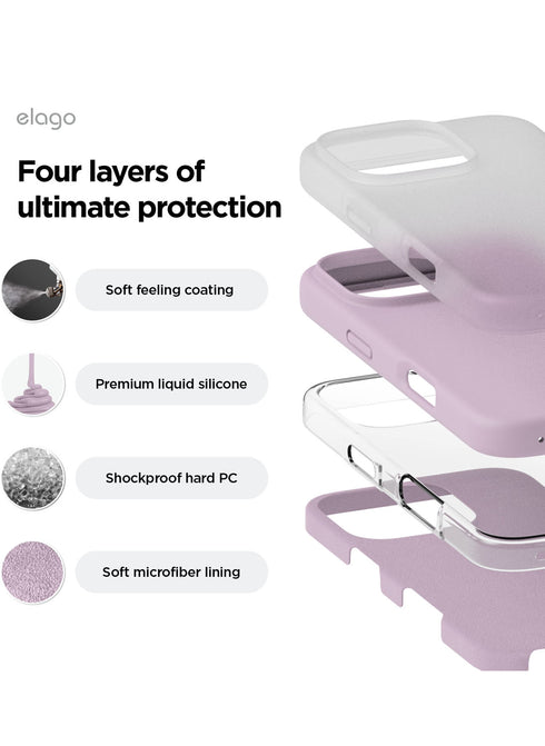 elago iPhone 16 Pro MAX Case Liquid Silicone